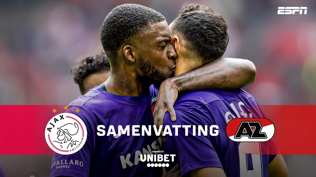 Vangelis PAVLIDIS tegen AJAX voor 8e(!) keer op rij TREFZEKER ⚽️👏 | Samenvatting Ajax - AZ