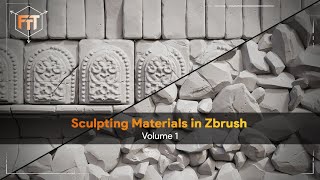 Sculpting Materials in Zbrush – Volume 1 - Trailer