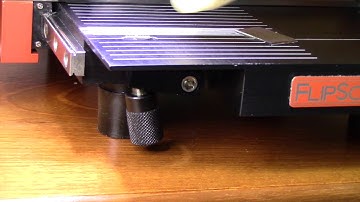 Setting the FlipScribe Scribe Height and Tilt