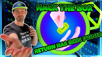 Return HackTheBox Walkthrough Active Directory and Printer Hacking - OSCP with InfoSec Pat 2022