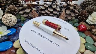 Cruzaltpens   Pluma Montblanc Homage to Albert 4810