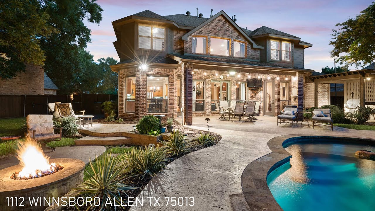 Luxury Dream Home in Twin Creeks 2 Allen TX YouTube