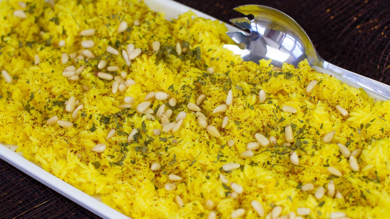 middle eastern yellow rice recipe