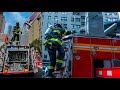 **Early Arrival** FDNY Responding to 2 FIRES Back to Back on Upper East Side in an APT & Restaurant!