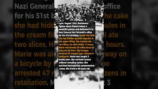 A French Resistance Killed a Nazi General With a Cake #short #history #ww2
