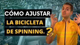 CÓMO ajustar la BICICLETA DE SPINNING ❓🤔 | Ajustar bicicleta estática | Spinning en Español