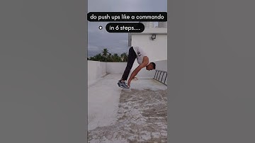 learn how to do commando push ups|#shorts #ytshorts