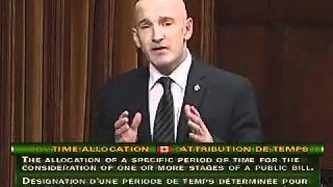 Ryan Leef Asks Hon. Vic Toews About Bill C-19