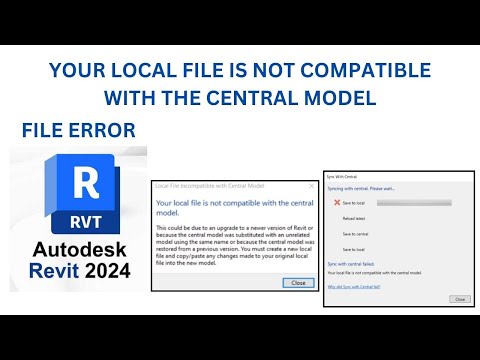 Revit Sync Error