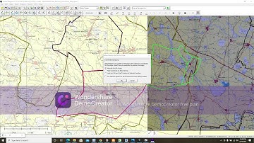 Creating village cadastal boundary KMZ using Global Mapper software