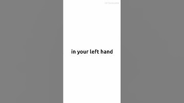 What Can You Hold In Your Left Hand But Not In Your Right?