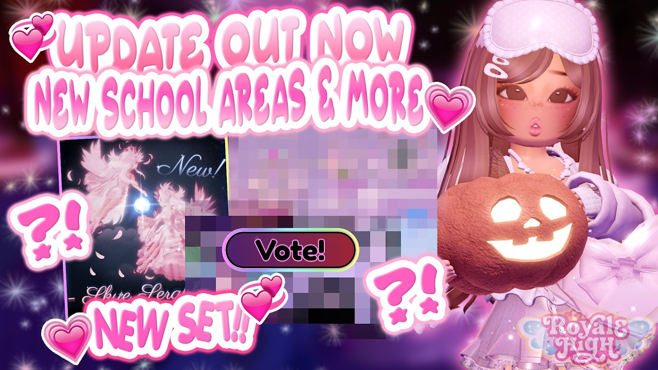 💗ВНИМАНИЕ💕 ОБНОВЛЕНИЕ УЖЕ ДОСТУПНО! НОВЫЕ ЗОНЫ В 😍ШКОЛЕ, НОВЫЙ ДЕКОР И ОПРОС УЖЕ ДОСТУПНЫ👀 | Roya...