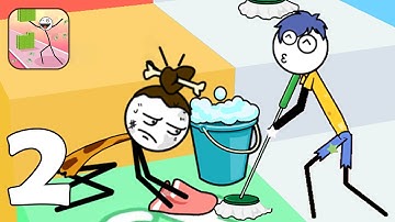 Money Race (WEEGOON) - Funny Stickman  Part 2 All Levels 26-50 - Gameplay Walkthrough(Android)