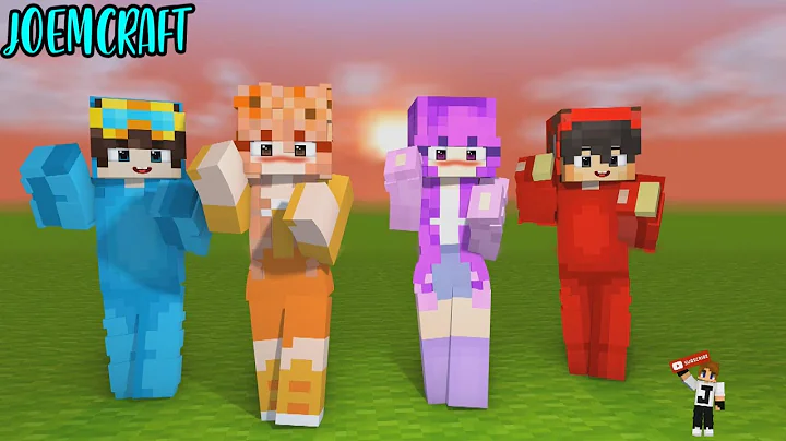 CASH, NICO, MIA, ZOEY, SHADY DANCE CREW | CHICKEN WINGS MEME | ME TOO DANCE - Minecraft Animation