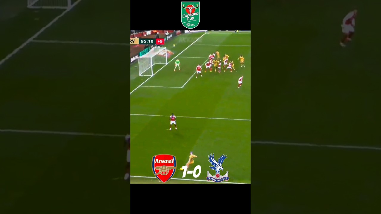 Football at is finest! Arsenal - Crystal palace Highlights 🔥