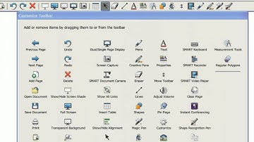 Customizing Smart Notebook