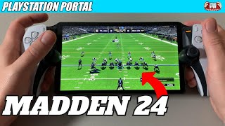 EA Sports Madden NFL 24 on the PlayStation Portal