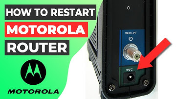 🔄 How to Restart Motorola Router