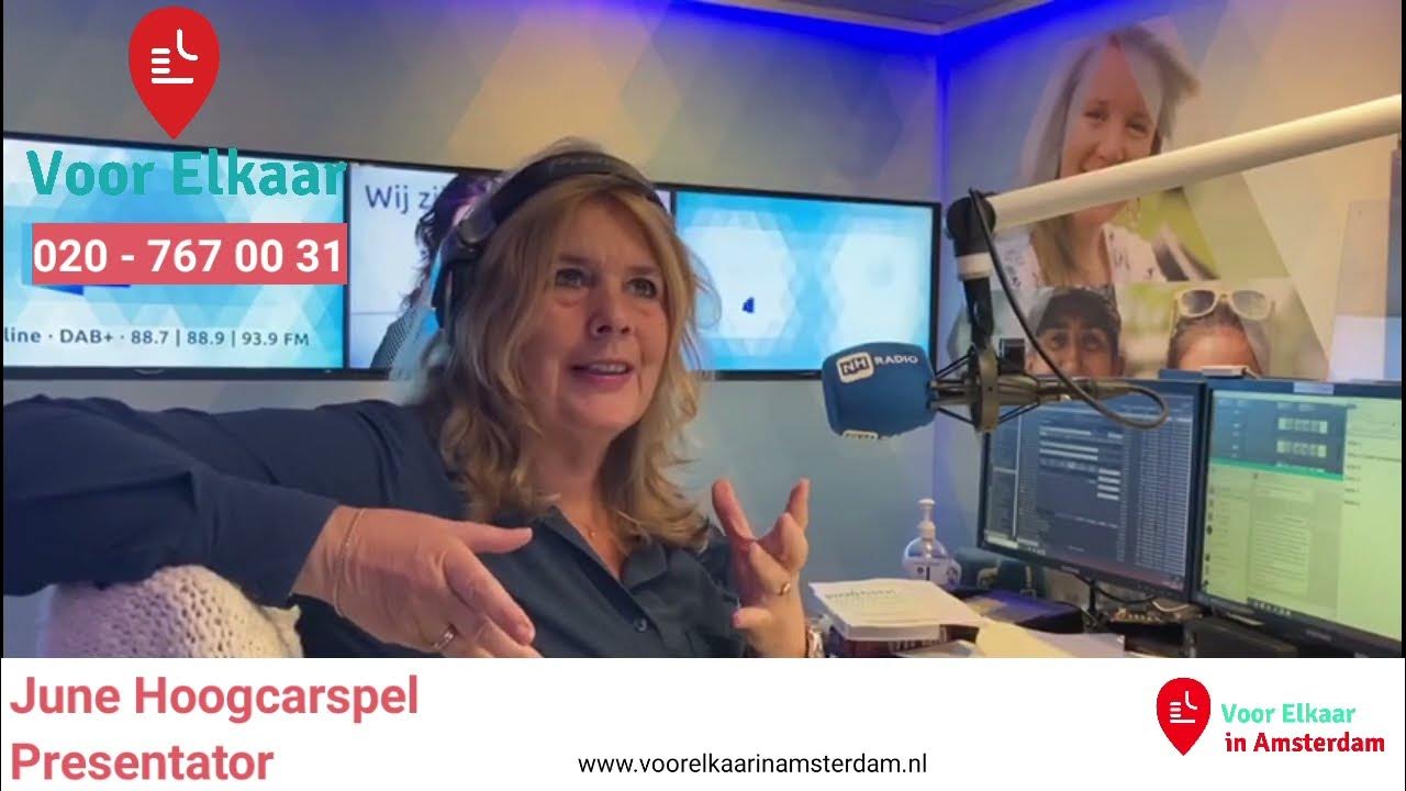 June hoogcarspel presentator radio noord holland doet oproep voor