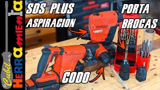 MARTILLO SDS PLUS DE HILTI CON CABEZALES INTERCAMBIABLES  TE6 22