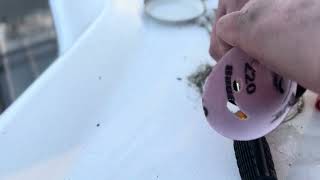 Repairing windlass foot switches on my Searay 330