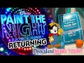 Paint the Night Parade Returning to Disneyland, Runaway Railway Queue Damage Continues to Mount
