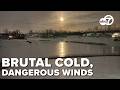 Wind chill danger for people and pets as cold, wind covers Maryland, Virginia, DC