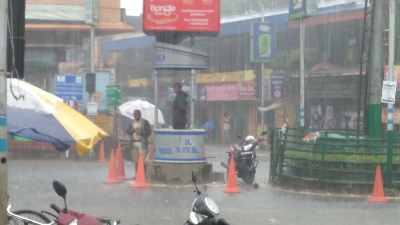 jhargram 5 matha more 15/09/2021 rainy day