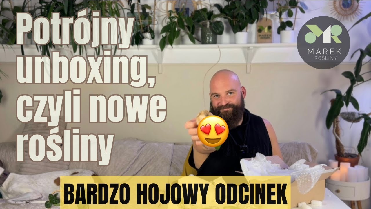 Kupiłem sobie dużo nowych roślin i gadżety do ich uprawy