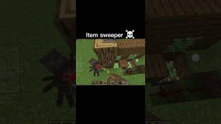 Item sweeper #minecraft #viralshort