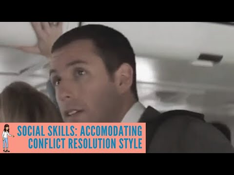 Social Skills: Accommodating Conflict Resolution Style - Anger Management, 2003