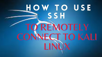 How to Connect to Kali Linux Remotely using SSH