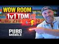 1v1 TDM Showdown WOW Room Match | Pubg Mobile | No Commentary