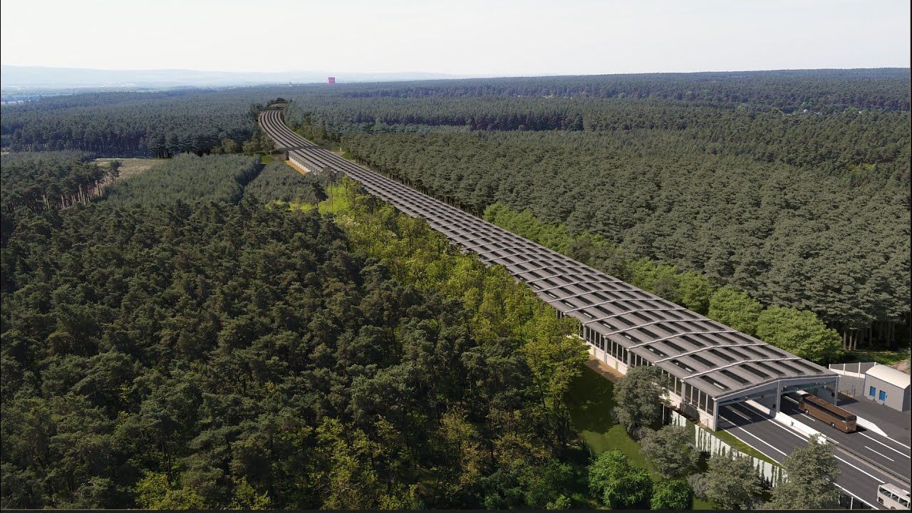 Dálnice D55 stavba 5510 Bzenec – Bzenec-Přívoz (vizualizace)