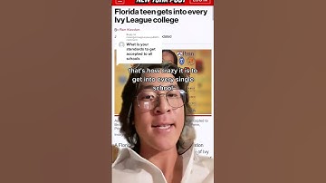 WHAT GETTING INTO EVERY SINGLE IVY LEAGUE MEANS