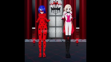 MMD Miraculous X Hazbin Hotel Party Hips