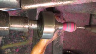 Wood Turning #66 Happy Easter Birthday Egg Earrings nontexted