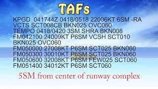 Ep. 23: TAFs Explained in 3 minutes | Terminal Aerodrome Forecasts screenshot 5