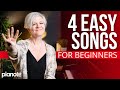 Learn Piano Fast By Playing Songs (4 Songs For Beginners)