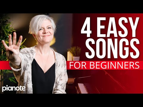 Learn Piano Fast By Playing Songs (4 Songs For Beginners)