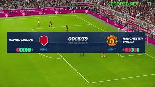 BAYERN MUNICH - MAN UNITED LIVE |  Match LIVE Today | Full match football | Champions League