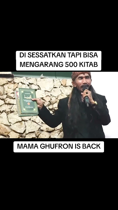 Mama Ghufron keluar dari goa #mamaghufron #bahasasuryani