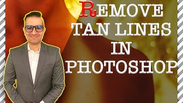 How To Remove Tan Lines In Photoshop (1 Min)