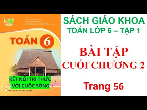 Video Bài tập cuối chương 2 trang 56 sgk toán lớp 6 tập 1 |... - YouTube