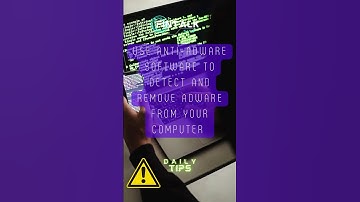 Use anti adware software to detect and remove adware from your computer #shorts