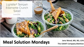 Meal Solution Mondays  Lightlife® Tempeh Edamame Crunch Salad