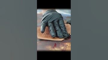 HEXAGONAL Leather Bucket Bag  #leathercraft  #smallbusiness  #asmr