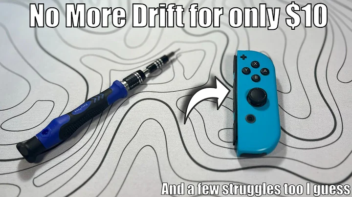 How you can fix your JoyCon drift for only $10.