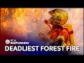 Caught on Camera: Firefighters ALMOST Killed Forest Fire