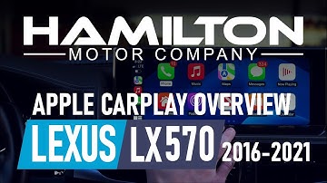 2016-2021 Lexus LX570 Apple CarPlay Upgrade Kit Overview by Hamilton Motor Company